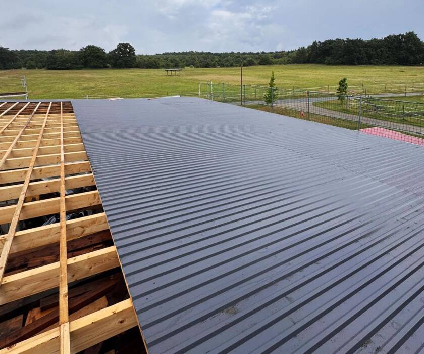 Eindeckung Trapezblechdach